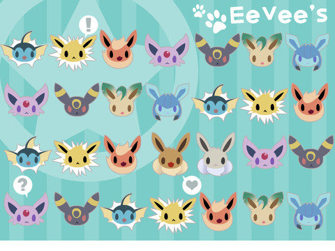 ポケモン ブイズ壁紙 Pixiv年鑑 B