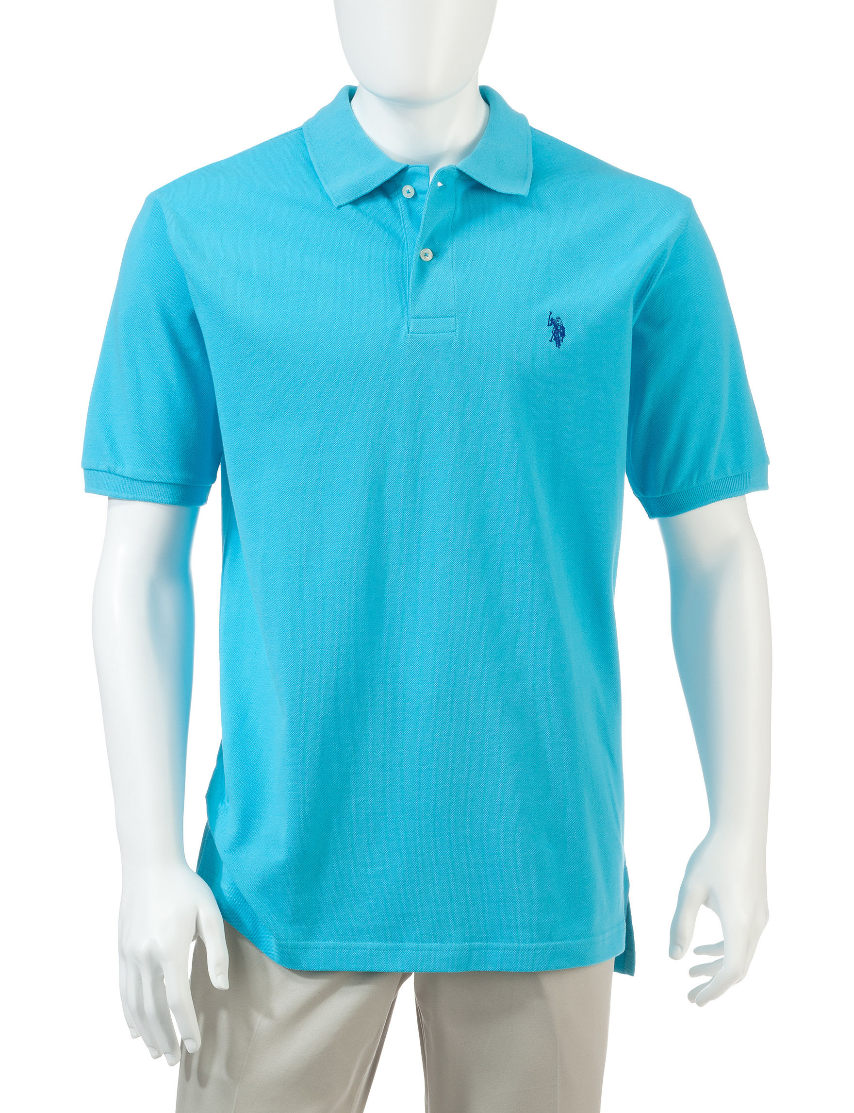 Take Offer U.S. Polo Assn. Solid Color Pique Polo Shirt -Men's - Indigo
- XXL - U.S. Polo Assn. Before Special Offer Ends