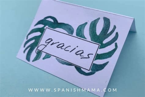  free printable thank you cards in spanish spanish mama