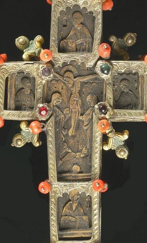 Blessing Cr Греция, 18 в. 23 x 8.2 cm 11 x 9 ФРАГМЕНТ РЕВЕРС