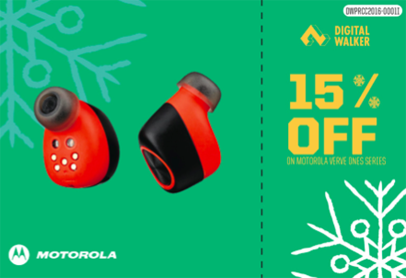 15% off on Motorola Verve Ones series
