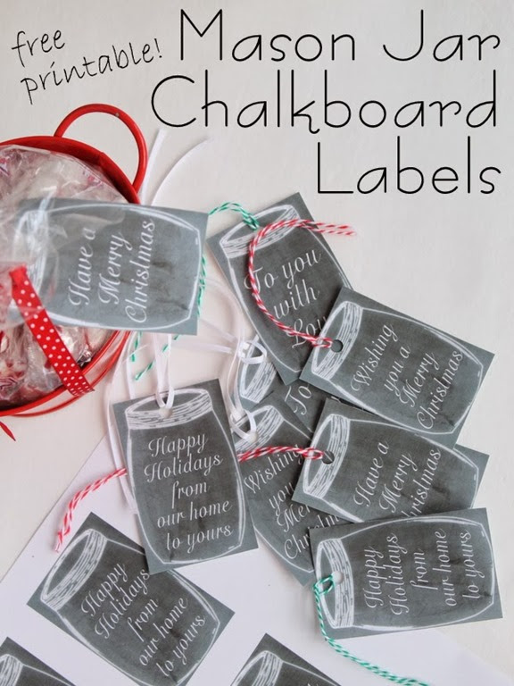Free Holiday Printables - Mason Jar Crafts Love