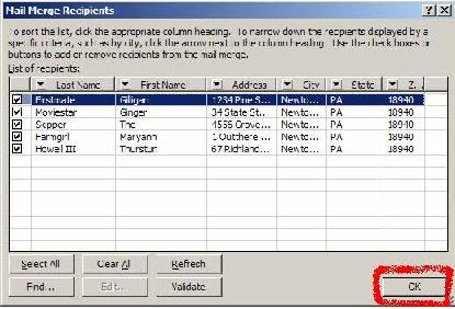 KUMAR INFO CITY: How to mail merge in Microsoft Word