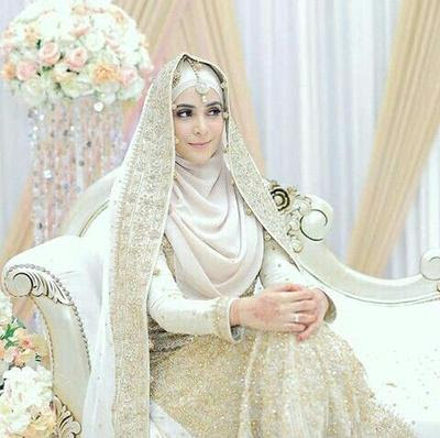 Tutorial Hijab Pengantin Syari