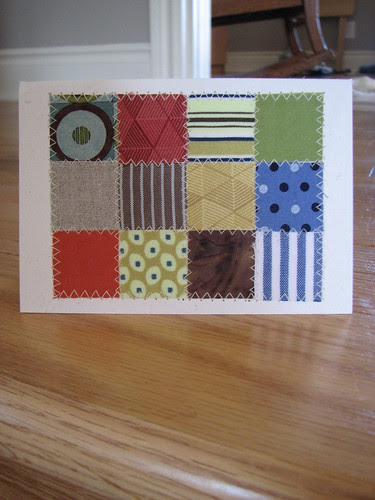 stitched notecards