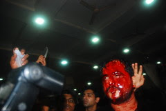 The Painted Veil of Pain .. Beneath it a Layer Called Hussain by firoze shakir photographerno1