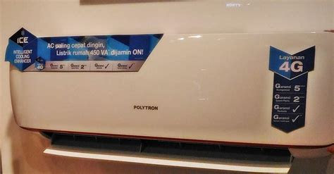 beli ac polytron nueva ice   jaminan uang