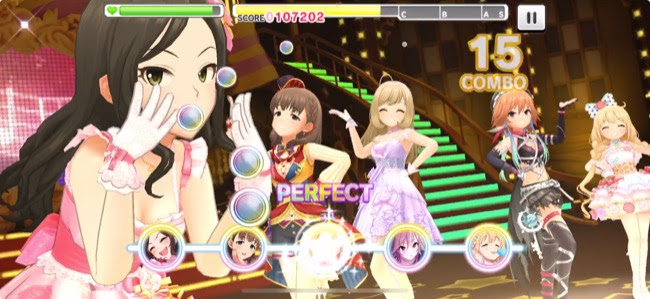 デレステがアップデートでiphone Xなど16 9よりワイドな画面比端末でも全画面でliveが遊べるように 面白いアプリ Iphone 最新情報ならmeeti ミートアイ