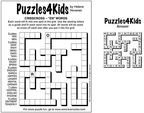 Games And Puzzles King Features Weekly Service Solutions For Community Newspapers