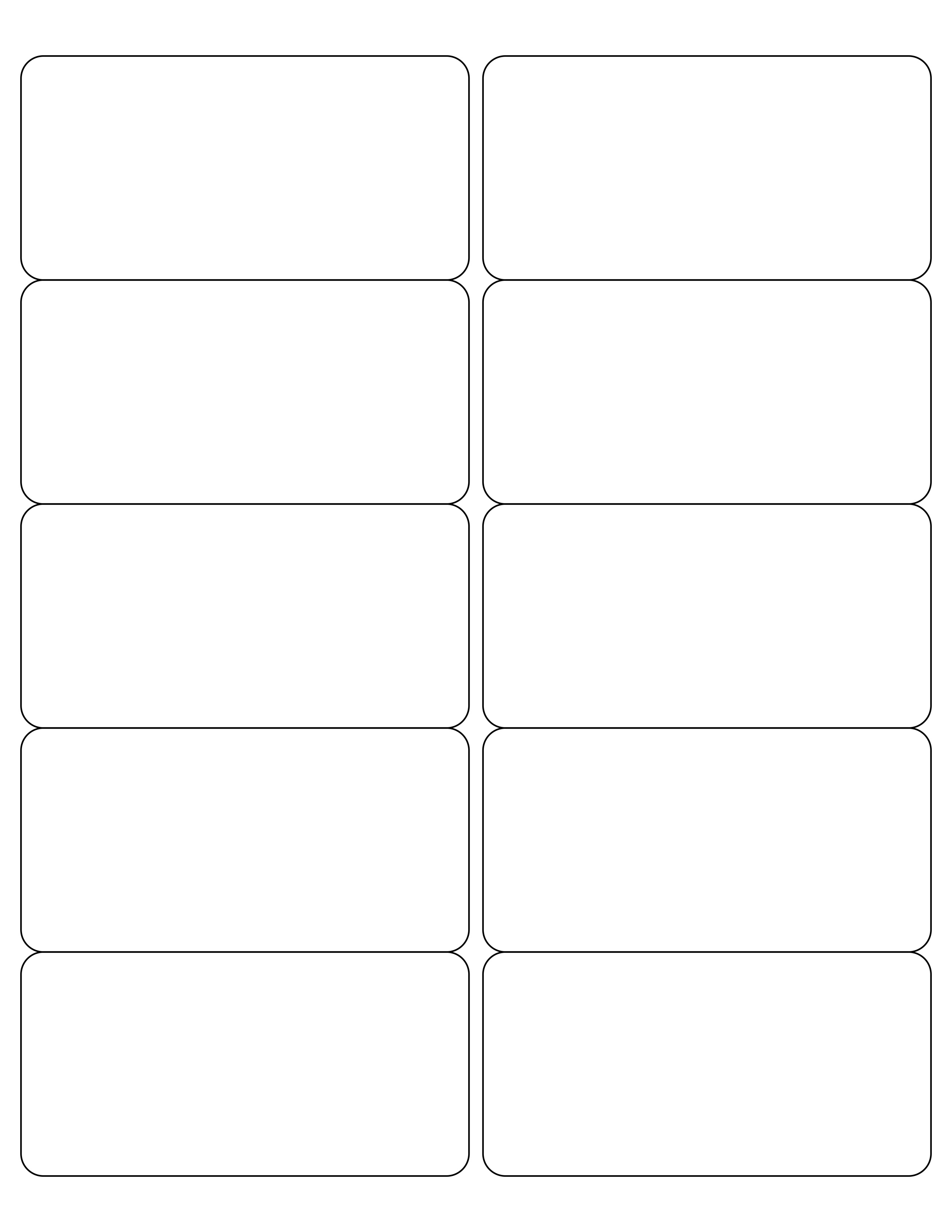 MR321 – 2″ x 4″ – US Letter Sheet – 10 Rectangle Labels – MR ...