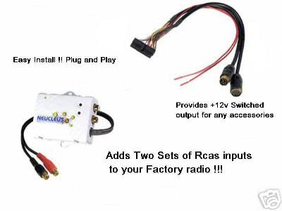 Dodge Stratus 1995-2000 OEM Radio Rca Input Interface enlarge