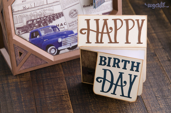 Download Free SVG File - 03.28.17 - Happy Birthday Card | SVGCuts ...