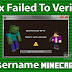How To Fix Failed To Verify Username Minecraft Server / This may seem like a minor matter, yet it occurs often.
