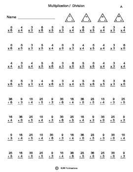  multiplication and division worksheet maker debra deans