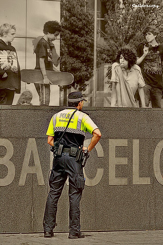 Ban to skate in MACBA