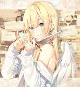 女の子 金髪碧眼 天使 Pixiv年鑑 B