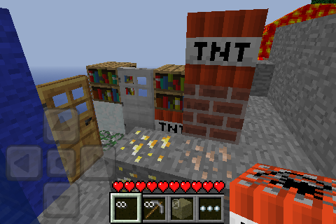 Ios版minecraft Peでtntや溶岩や水などのブロックを使う方法 おまっちゃおの備忘録