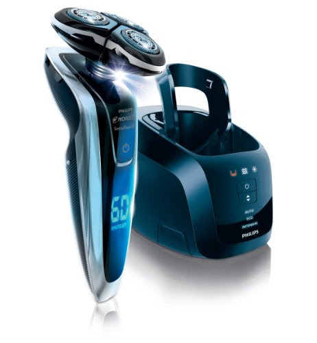 Philips Norelco 1280X/42 SensoTouch 3d Electric Shaver with Jet Clean System, Black