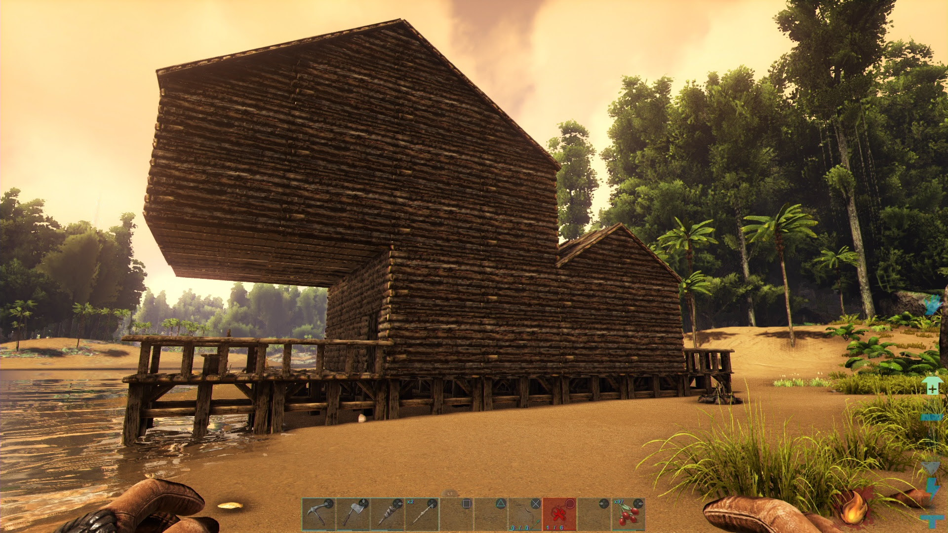 Ark オンラインpveサーバーやってみた ゲームの玉子様