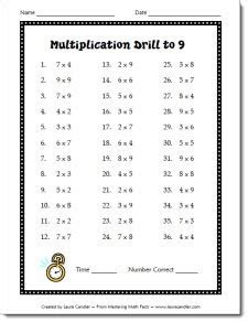  laura candlers multiplication files for teachers and their students