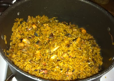 Recipe of Ultimate Rice and Octopus