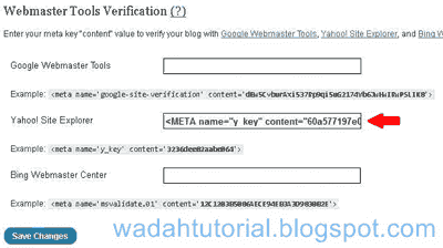 Memasang Meta Tag di Blog