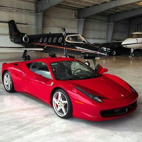 Ferrari amp; Private Jet | Millionaires| Pinterest