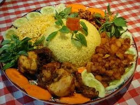 VIDEO RESEP MASAKAN CARA MEMBUAT NASI KUNING ENAK & LEZAT ...