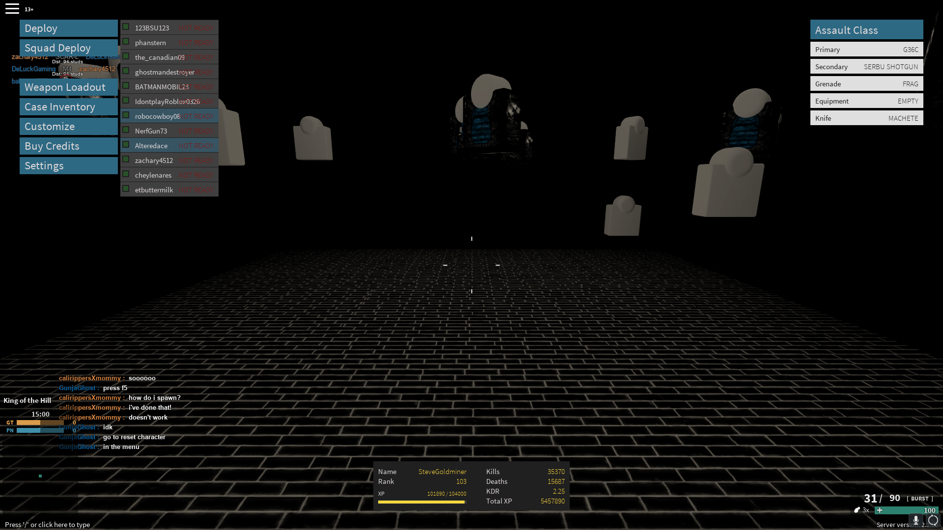 The Current State Of Phantom Forces Phantomforces - complaintthe