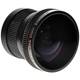 Opteka HD² 0.20X Professional AF Fisheye Lens for Canon EOS 60D, 50D, 40D, 30D, 20D, 7D, 6D, 5D, 1D, Rebel T4i, T3i, T3, T2i, T1i, XS, XSi, XTi & XT DSLR Cameras