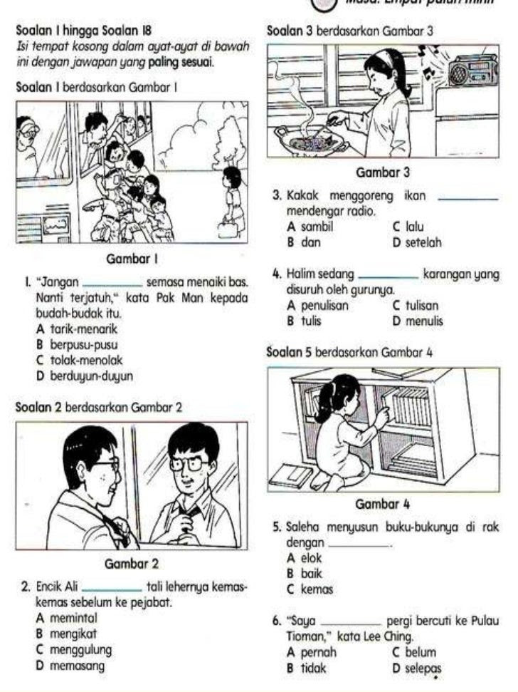 Bahasa Melayu Tahun 5