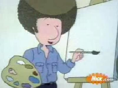 doug funnie. Doug Funnie as Bob Ross