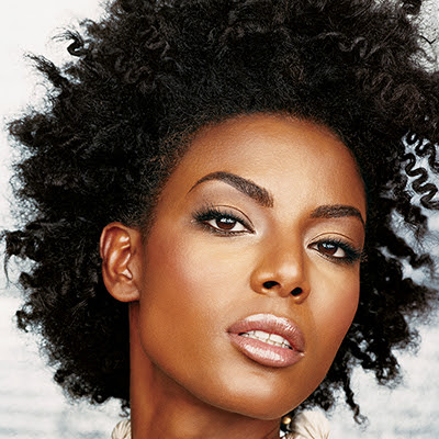 Curly Natural Black Afro