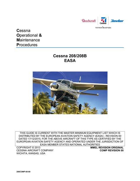 eBook Cessna 208b Service Maintenance Manual