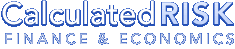 Calculated Risk on Finance & Economics
