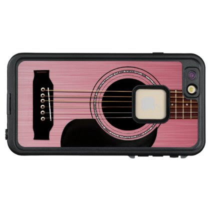 Rose Pink Acoustic Guitar LifeProof® FRĒ® iPhone 6/6s Plus Case