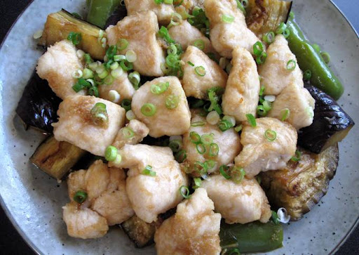 Recipe of Ultimate 'Ponzu' Marinated Eggplant & Chicken