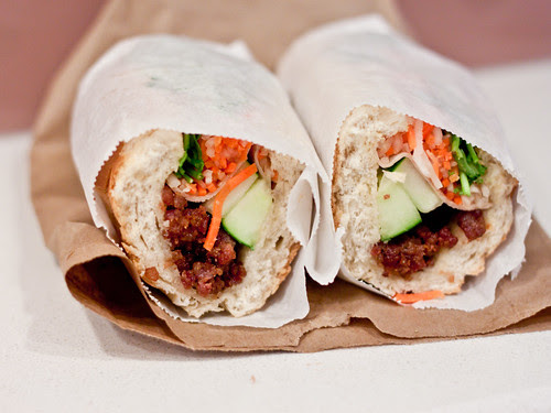 BBQ pork banh mi