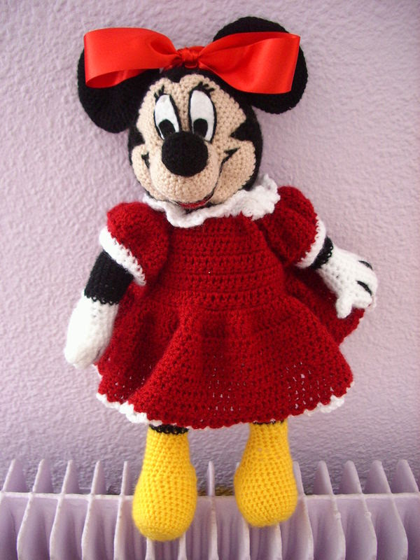 Minnie Au Crochet de Chrisleti Minnie Au Crochet de Chrisleti