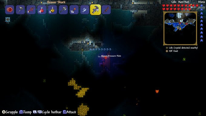 スイッチ版テラリア ２倍効率的になる鉱石採集まとめ 時間の無駄を徹底的に省くための５つの方法を紹介 ぽぷりのゲーム日記