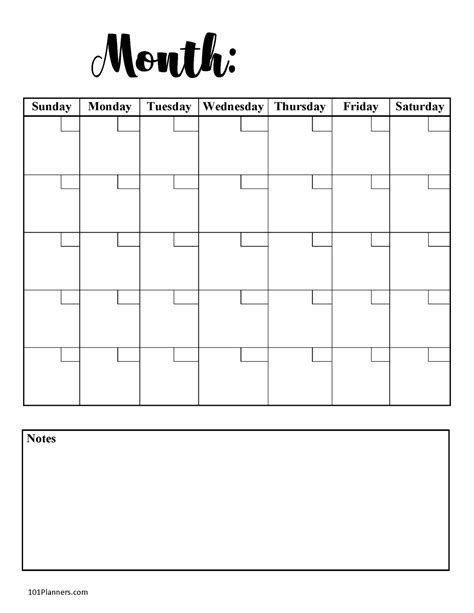 It's totally free to print any of our downloadable blank calendar pages! free blank calendar templates word excel pdf for any month