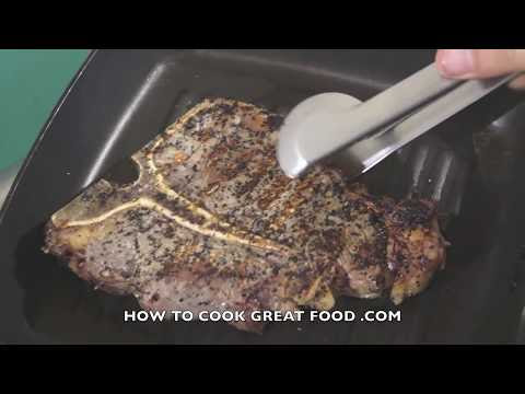 How to cook T-Bone Steak Recipe - Porterhouse T Bone Grilled - YouTube