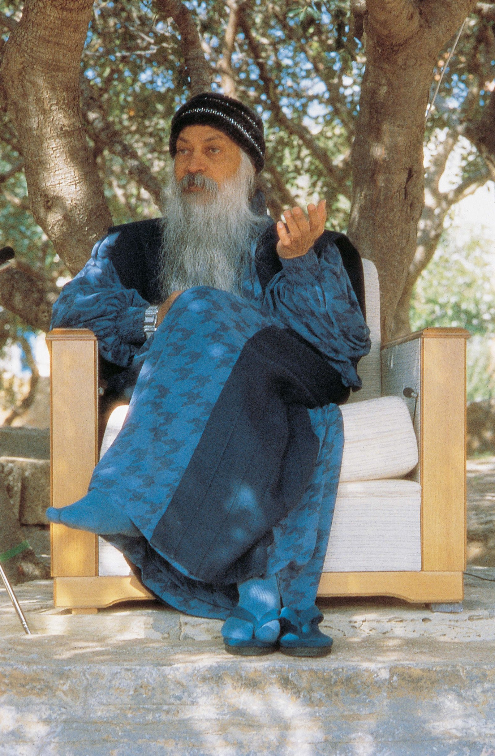 IOsho.co.inPicture 66 « Page 2 « » Osho Under a Tree 
