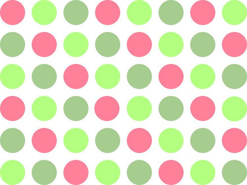 Pink polka dot background Pink polka dot background