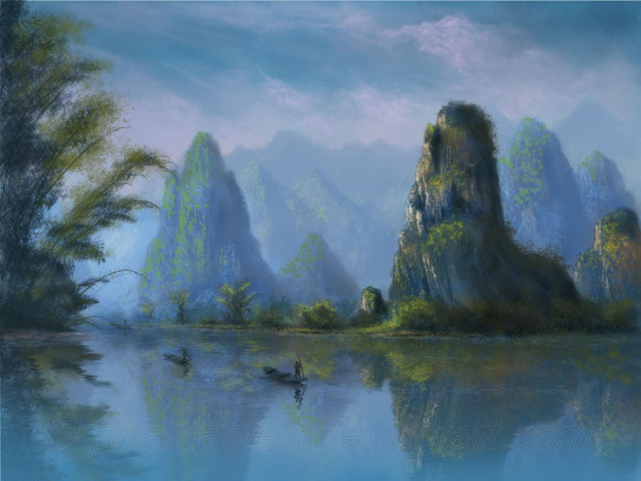 Impression of Yulong River by phantastes on DeviantArt