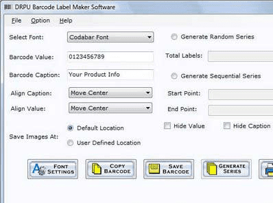 Create Barcode Labels 5.0.1 - free download for Windows