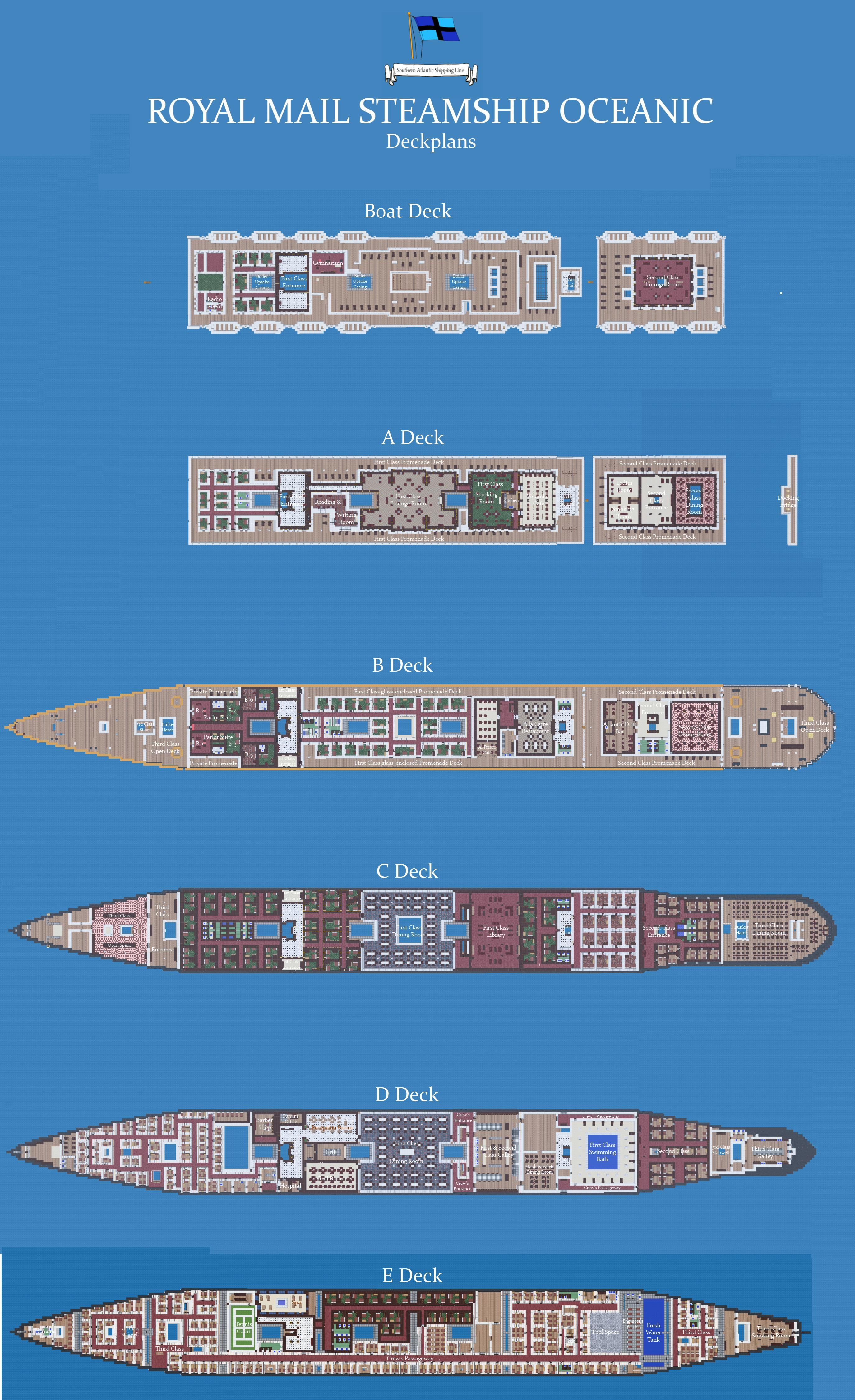 RMS Oceanic Minecraft Project