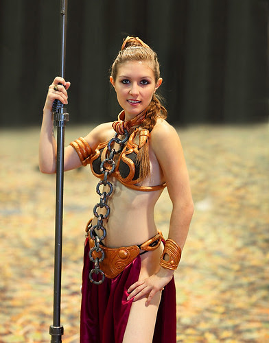 star wars princess leia bikini. Princess Leia from Star Wars