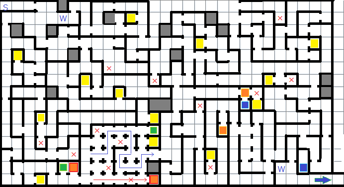 このサイトはプレイステーションポータブルソフト ダンジョントラベラーズ２王立図書館とマモノの封印 の攻略サイトです シンプルでわかりやすいデータベースを目指して作成しています Amazonでのご購入 ホラムシャハルの里 マップの見方