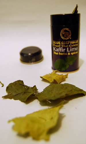 Kaffir lime leaves